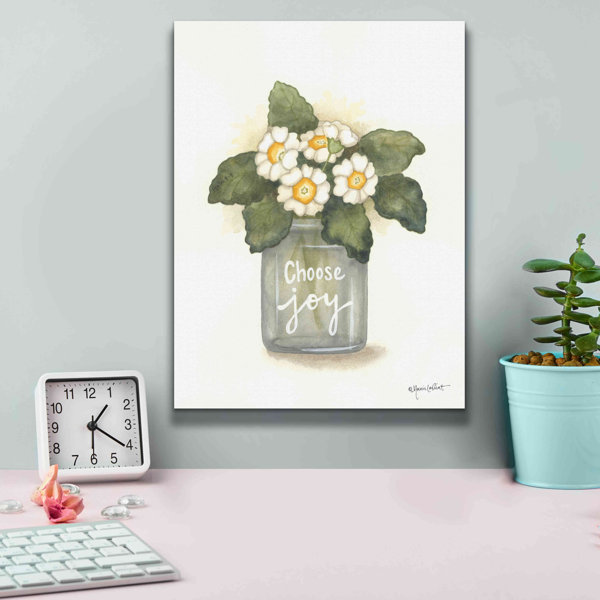 Red Barrel Studio® Epic Graffiti 'Choose Joy Primrose' By Annie Lapoi